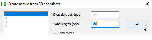 影片总时长设置