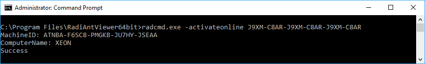 命令行自动激活
